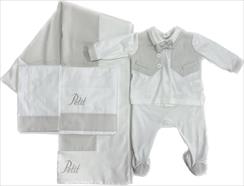 SET NASCITA PROMO 01 MASCHIO BEIGE