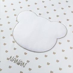 COPERTA CARROZZINA BEIGE ORSETTI