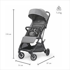 PASSEGGINO NOW NERO - SPRINT GREEN