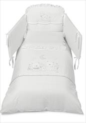 SET PIUMONE HAPPY FAMILY BIANCO ITALBABY