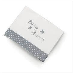 SET LENZUOLA BABY DREAM GRIGIO