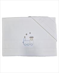 LENZUOLINO CIELO/BEIGE/LATTE PRIMODI