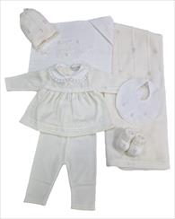 COPERTA FODERATA LATTE/ROSA PRIMODI