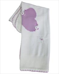 COPERTA SFODERATA LATTE/LILLA/MALVA PRIMODI