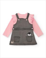 T-SHIRT + SCAMICIATO DENIM BLACKY FRIENDS