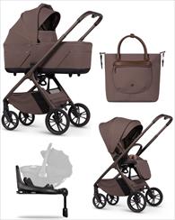 TRIO TILA NOCE VENICCI C/BASE ISOFIX 360