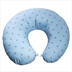 CUSCINO ALLATTAMENTO AZZURRO STELLA PICCI