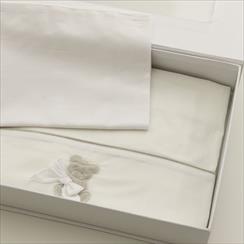 SET LENZUOLA CAR. 3pz COCCOLO BIANCO NANAN