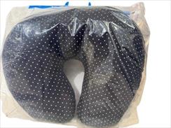 CUSCINO ALLATTAMENTO BLU POIS BIANCHI BABYVIP